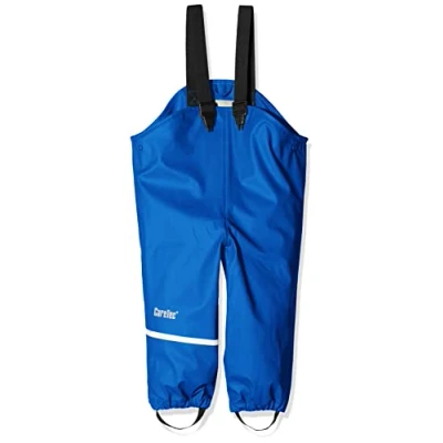 Abbildung von CareTec Unisex Kinder Rain Overall Pu W/O Fleece Regenhose, Oceanblue (706), 128 EU