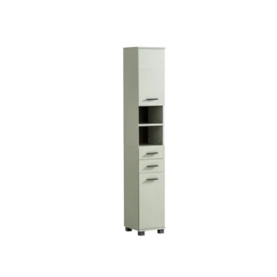Abbildung von Schildmeyer Hochschrank &quot;Palermo, Made in Germany&quot;, Breite 30 cm, verstellbare Einlegeböden, 2 Schubkästen &amp; Türen