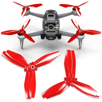 Abbildung von Master Airscrew Ludicrous Propeller kompatibel mit DJI FPV Rot, 4 Stück