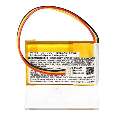 Abbildung von AccuCell Ersatz Akku LiPoly 3,7V 1000mAh passend für Logitech G900