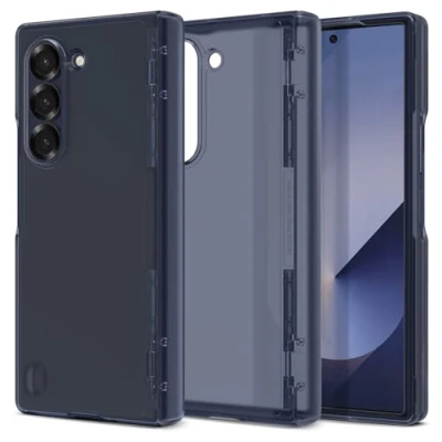 Abbildung von Spigen Ultra Hybrid Pro Hülle Kompatibel mit Samsung Galaxy Z Fold 6 Frost Navy Blue