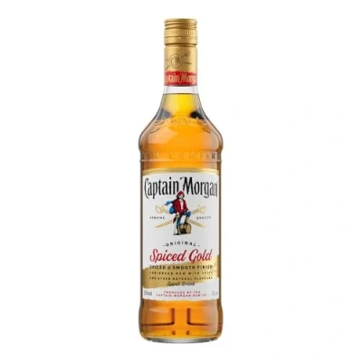 Abbildung von Captain Morgan Original Spiced Gold Blended Rum Karibischer Geschmack 35% vol 1000ml Einzelflasche