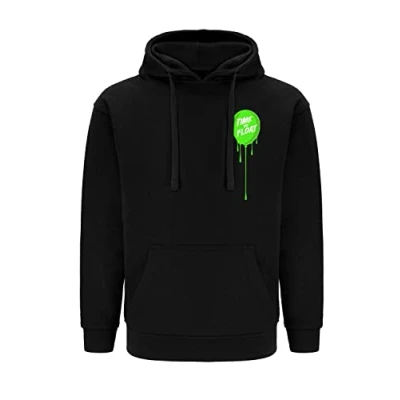 Abbildung von ERT GROUP Men&#039;s Hooded Sweatshirt, It 010 Black Double, XS