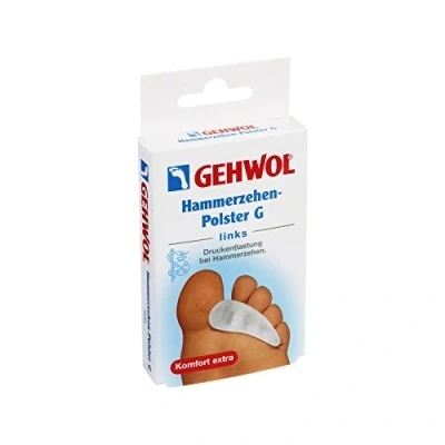 Abbildung von Gehwol Polymer Gel Hammerzehenpolster G links