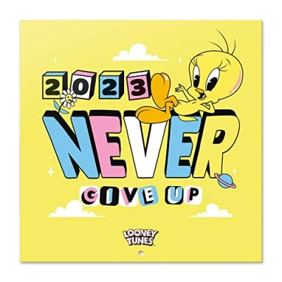 Abbildung von Grupo Erik Wandkalender 2023, Looney Tunes Jahreskalender Kalender 2023 mit Geschenk Poster, zum Aufhängen, offizielle Lizenz, FSC zertifiziert