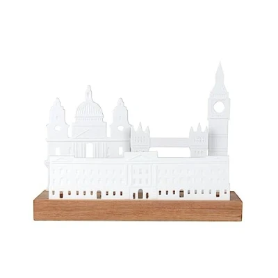 Abbildung von Räder Lichtobjekt Stadtsilhouette London