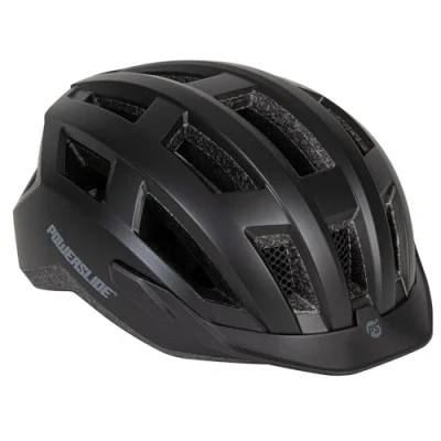 Abbildung von Powerslide Helm Fitness Classic Black, für Herren und Damen, Inline Skates, Fahrrad, Scooter in schwarz