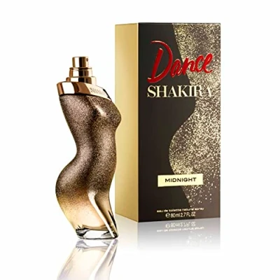Abbildung von Shakira Perfumes Dance Midnight für Damen Langanhaltend Femininer, charmanter und romantischer Duft Blumige Gourmand Noten Ideal tagsüber 80 ml