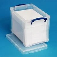 Abbildung von REALLY USEFUL BOX 19 Liter 395 x 255 290 mm transparent