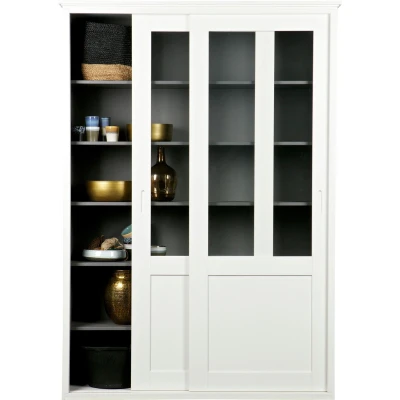 Abbildung von WOOOD Vitrine &quot;Vince&quot;, aus massive Kiefer