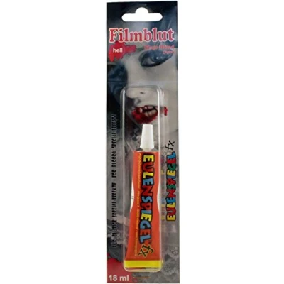 Abbildung von Eulenspiegel 405185 Filmblut, Blutgel, 18 ml, hell, rot, dickflüssig