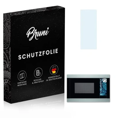 Abbildung von Bruni Schutzfolie kompatibel mit AEG MSB2547D M Folie, glasklare Displayschutzfolie (2X)