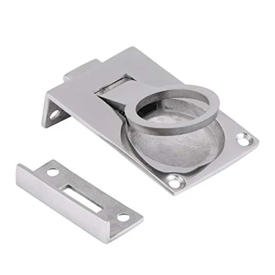 Abbildung von KIMISS Edelstahl Ring Griff Flush Hatch Locker Cabinet Pull Lift für Boot Marine 57 * 40mm