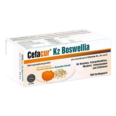 Abbildung von Cefacur K2 Boswellia Hartkapseln 100 St