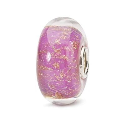 Abbildung von Trollbeads Damen Bead Pink Desert 925 Silber Glas TGLBE 10254