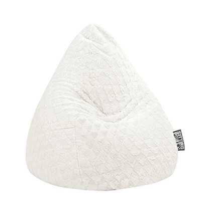 Abbildung von Sitting Point Sitzsack &quot;Sitzsack FLUFFY HEARTS L&quot;, Plüschsitzsack mit Herzoptik