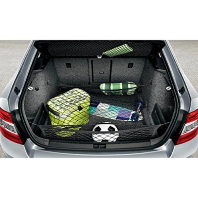 Abbildung von Skoda 5E0017700A Gepäcknetz Gepäckraumnetz Ladungssicherung Ladenetz 3 teilig schwarz