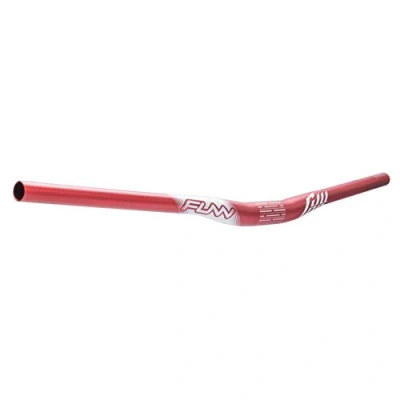 Abbildung von Funn Full On Mountainbike Lenker mit Lenkerklemme 31,8 mm und Breite 785 mm, robuster leichter Legierungs Riser für MTB, BMX Rennrad, Anstieg 15 (Rote)