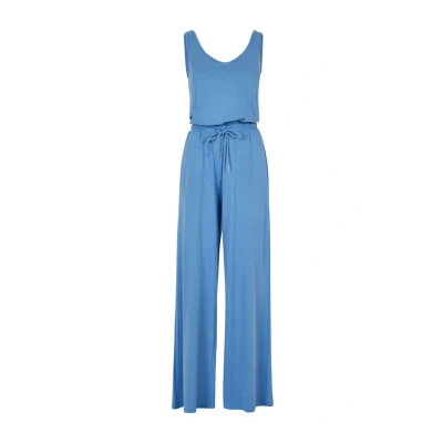 Abbildung von Urban Classics Sleevless Jumpsuit, Damen, Größe: 4XL, Horizonblue