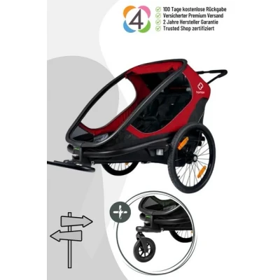 Abbildung von Hamax Outback 2IN1&quot; Fahrradanhänger. umwandelbar in einen Kinderwagen