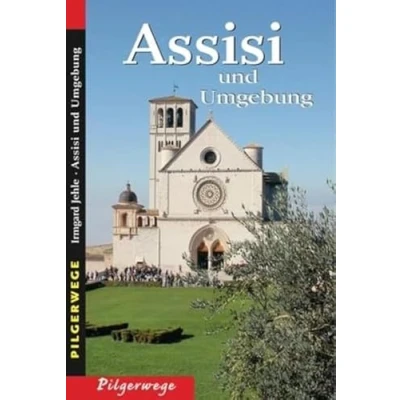 Abbildung von Assisi und Umgebung: Pilgerwege
