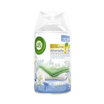 Abbildung von Air Wick Freshmatic Max Automatisches Duftspray Nachfüller, Cotton &amp; weißer Flieder, Duo Pack (2x250ml)