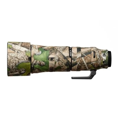 Abbildung von easyCover Lens Oak Objektivschutz Schutz für Ihr Kameraobjektiv Geeignet Nikkor Z 180 600mm f/5.6 6.3 VR True Timber HTC Camouflage
