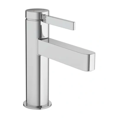 Abbildung von hansgrohe Waschtischarmatur &quot;Finoris&quot;, 10cm, mit Push Open Ablaufgarnitur