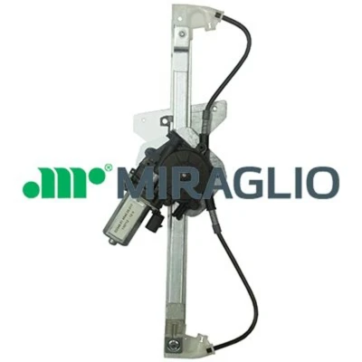 Abbildung von Miraglio Fensterheber hinten links elektrisch mit Elektromotor 30/1253 VOLVO: S80 I, V70 2, S60 I
