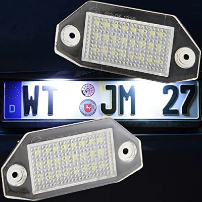 Abbildung von LED Kennzeichenbeleuchtung von Recambo passend für Ford Mondeo III BJ 2000 2007