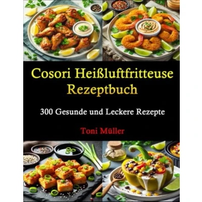 Abbildung von Cosori Heißluftfritteuse Rezeptbuch: 300 Gesunde und Leckere Rezepte