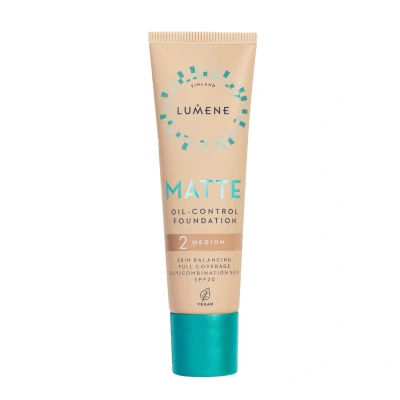 Abbildung von Lumene Matte Oil Control Foundation SPF20 2 Medium