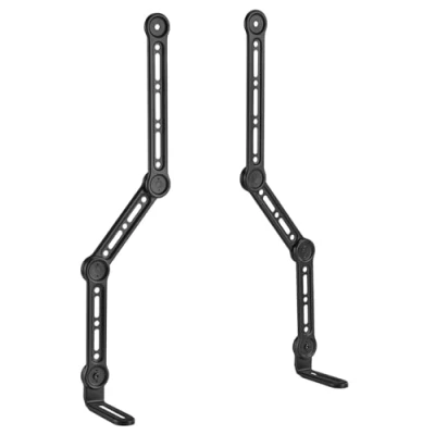 Abbildung von my wall Universal Soundbar Halterung HZ32 2L TV Halterung, für Bildschirme bis 90 Zoll, Platzsparend, neig und schwenkbar, belastbar 15kg, Montage am Bildschirm, VESA kompatibel