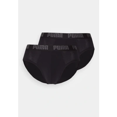 Abbildung von Puma Basic Brief 2 PACK Slip, Herren, Größe: Small, Black