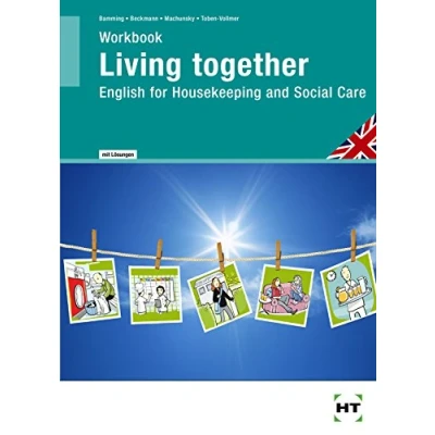 Abbildung von Workbook Living Together Arbeitsheft mit eingetragenen Lösungen
