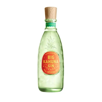 Abbildung von Big Kahuna PINEAPPLE Gin Feel the Aloha Spirit Mit dem natürlich frischem Geschmack der Ananas 40% Vol., 1 x 700ml