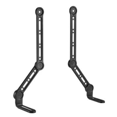 Abbildung von my wall Universal Soundbar Halterung HZ32 1L TV Halterung, für Bildschirme bis 49 Zoll, Platzsparend, neig und schwenkbar, belastbar 15kg, Montage am Bildschirm, VESA kompatibel