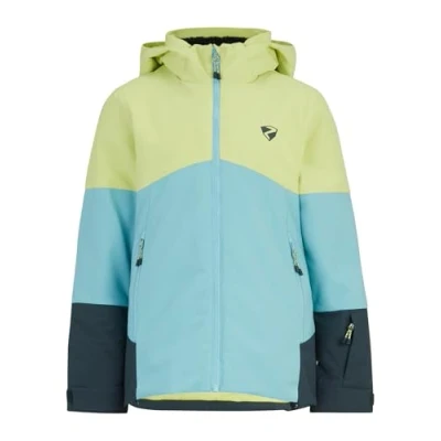 Abbildung von Ziener Amaja Junior Snowboardjacke für Kinder, Größe: 128, Lime light