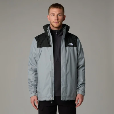 Abbildung von The North Face Evolve Triclimate Jacket Hardshelljacke, Herren, Größe: Large, Monument grey/black