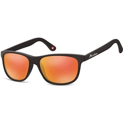 Abbildung von Montana Eyewear Unisex MS48A Sonnenbrille, Matt schwarz, 58