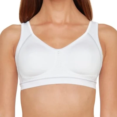 Abbildung von Susa Damen Sport bh Ohne Bügel 7316 BH, Weiß (Weiß 003), 75C EU