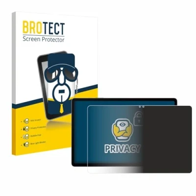 Abbildung von BROTECT Anti Spy Blickschutzfolie für Samsung Galaxy Tab S9 FE+ Privacy Screen Protector [Displayschutz Folie, Sichtschutz, Blaulichtfilter]