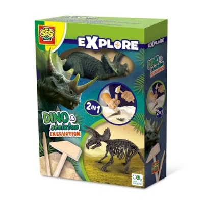 Abbildung von SES Dinosaurier Fossil 2in1 Triceratops 25093 50935
