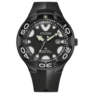 Abbildung von Citizen Taucheruhr Promaster Eco Drive Diver &quot;Orca&quot;, BN0235 01E, Armbanduhr, Herrenuhr, Solar, bis 20 bar wasserdicht, Datum