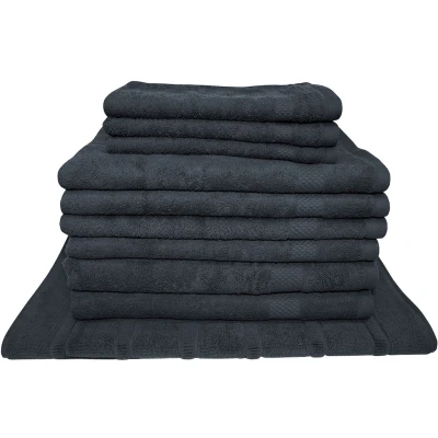 Abbildung von Dyckhoff Handtuch Set &quot;Planet&quot;, Set, 10 tlg., Frottier, Umfangreiches Badezimmer Komplett inklusive Badvorleger