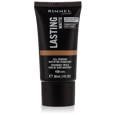 Abbildung von Rimmel Lasting Matte Foundation 408 Maple