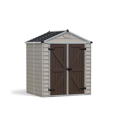 Abbildung von Gerätehaus Skylight 154 x 185cm Tan