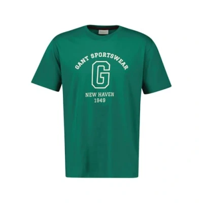 Abbildung von GANT Herren Graphic SS Tshirt T Shirt, Butternut Green, 56