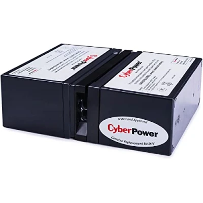 Abbildung von CyberPower RBP0016, Plombierte Bleisäure (VRLA), 24 V, 2 Stück(e), 5,4 kg, 201,5 mm, 65 mm