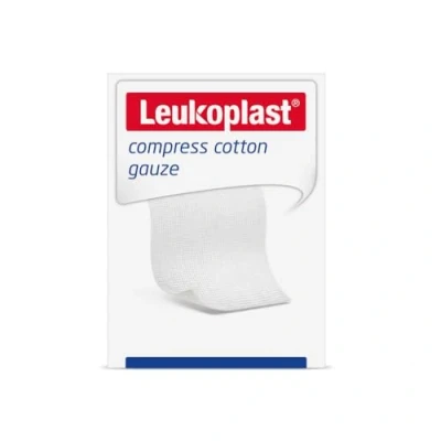 Abbildung von Leukoplast Compress Cotton Gauze 10x10cm 25X2 St